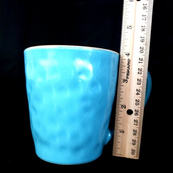 Starbucks 2007 Hammered Mug 11oz Color Blue - Picture 2 of 5